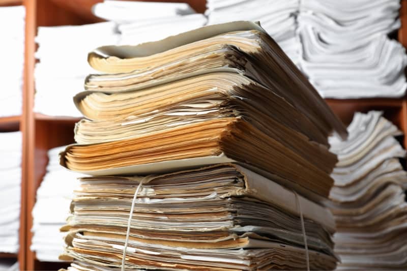 servicio de almacenamiento de documentación